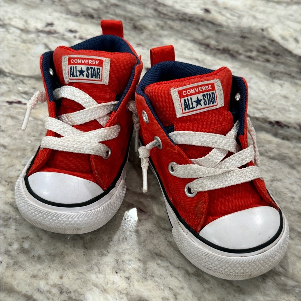 Red Children’s Converse